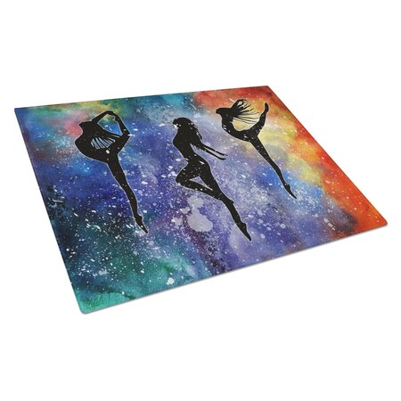 Carolines Treasures BB5372LCB Dancers Glass Cutting Board - Large